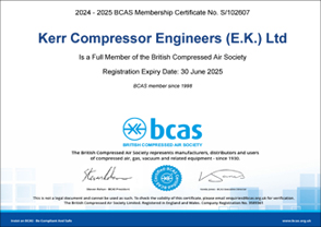 KERR - BCAS Membership Certificate